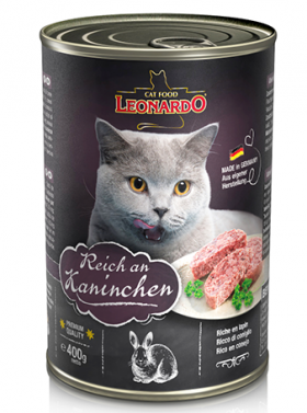 Leonardo консервы для кошек с Кроликом / Bewital Petfood (Германия)