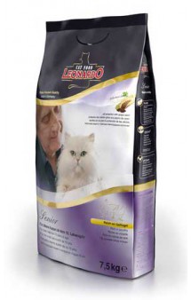 Leonardo Senior - Rich in Poultry, корм для пожилых кошек / Bewital Petfood (Германия)