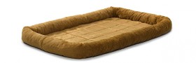 Quiet Time Pet Bed Cinnamon, Лежанка меховая, коричневая / MidWest (США)