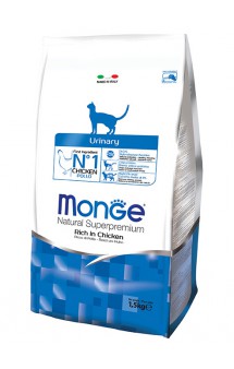 Urinary Cat rich in Chicken, корм для профилактики МКБ у кошек / Monge (Италия)
