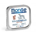 Dog Monoproteico Solo only Lamb, паштет для собак из Ягненка / Monge (Италия)