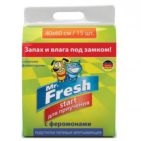 Пеленки для приучения к месту Start / Mr.Fresh (Россия)