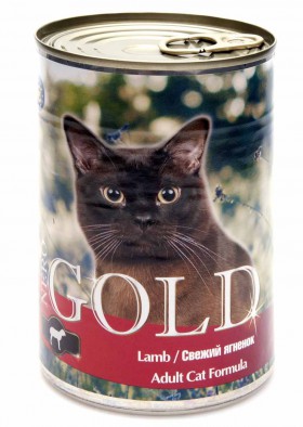 "Свежий ягненок", консервы для кошек / Nero Gold (Нидерланды)
