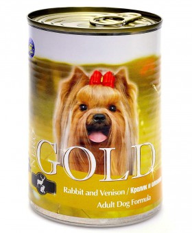Rabbit and Venison, консервы для собак с Кроликом и Олениной / Nero Gold (Нидерланды)
