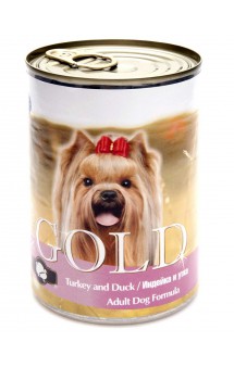 Turkey and Duck, консервы для собак, Индейка и Утка / Nero Gold (Нидерланды)