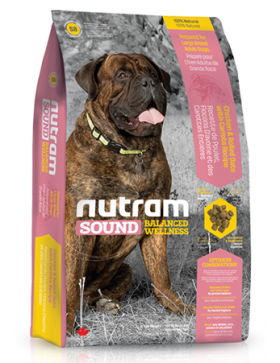 S8 Nutram Sound, натуральный корм для собак крупных пород / Nutram (Канада)
