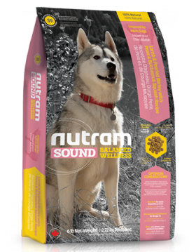 S9 Nutram Sound, натуральный корм c Ягненком для взрослых собак / Nutram (Канада)