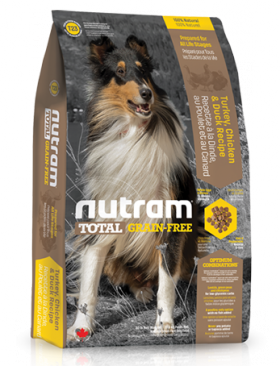 T23 Nutram Total Grain-Free, корм для собак c индейкой, курицей и уткой / Nutram (Канада)