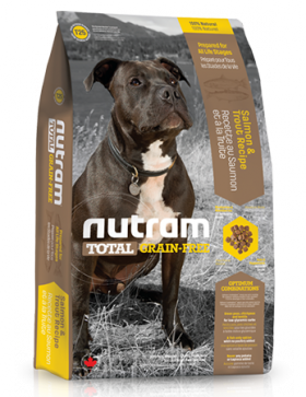 T25 Nutram Total Grain Free, корм для собак c Лососем и Форелью / Nutram (Канада)