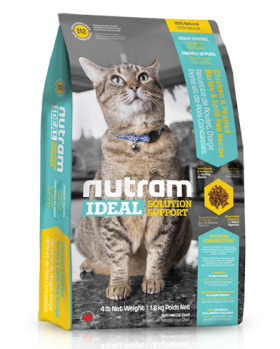 I12 Nutram Ideal натуральный корм для кошек "Контроль веса" / Nutram (Канада)