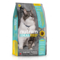 I17 Nutram Ideal, натуральный корм для здоровья кожи и шерсти кошек живущих в помещении / Nutram (Канада)