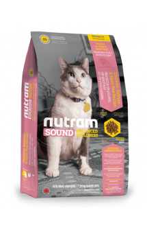 S5 Nutram Sound, натуральный корм для взрослых и пожилых кошек / Nutram (Канада)