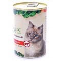 Консервы для кошек с Говядиной и сердцем / Organix (Россия)