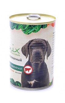 Консервы для собак Говядина и Перепелка / Organix (Россия)