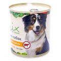 Консервы для собак, Говядина и рубец / Organix (Россия)