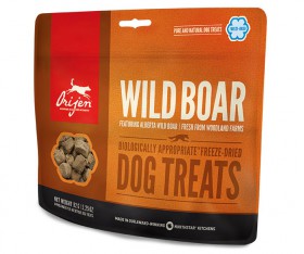 ORIJEN Alberta Wild Boar, Дикий кабан, лакомство для собак / Champion Freeze Dry (Канада)