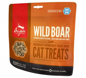 ORIJEN Cat Alberta Wild Boar, лакомство для кошек Дикий Кабан / Champion Freeze Dry (Канада)