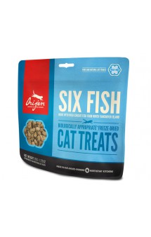 ORIJEN Cat Six Fish, лакомство для кошек, с Рыбой / Champion Freeze Dry (Канада)