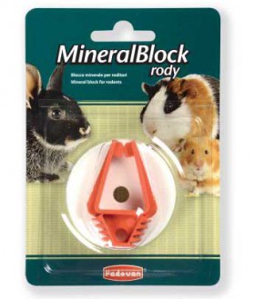 Mineral Block Rody, минеральный блок для мелких грызунов / Padovan (Италия)
