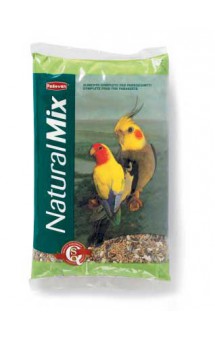 NaturalMix Parrocchetti, основной корм для средних попугаев, неразлучников / Padovan (Италия)