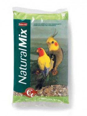 NaturalMix Parrocchetti, основной корм для средних попугаев, неразлучников / Padovan (Италия)