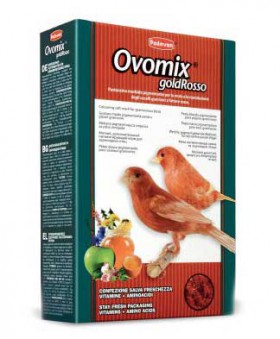 Ovomix Gold Rosso, дополнительный корм для декоративных птиц / Padovan (Италия)