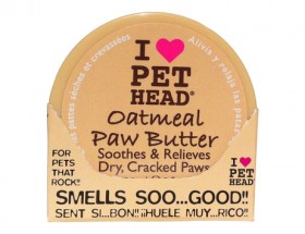 OATMEAL Natural Paw Butter Масло для потрескавшихся лап с маслами ши, овсянки, жожоба, кокоса, оливок и алоэ вера / Pet Head ( США)