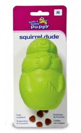 Интерактивная игрушка для щенков The Busy Buddy® Squirrel Dude - Белка / Premier (CША)