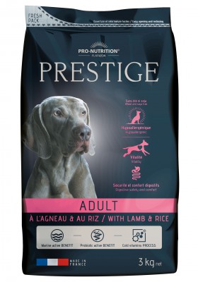 Prestige Adult Sensible Lamb, корм для чувствительных собак, Ягненок / Pro-Nutrition Flatazor (Франция)