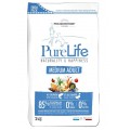 Pure Life Medium Adult Корм для взрослых собак средних пород / Pro-Nutrition Flatazor (Франция)
