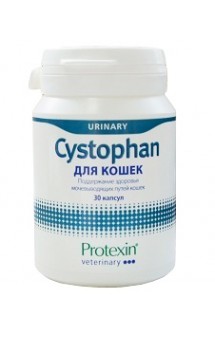 Cystophan, Цистофан пищевая добавка для поддержания здоровья мочевыводящих путей у кошек / Protexin (Великобритания)