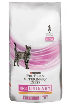 Veterinary Diets UR Chicken St/Ox Корм для кошек при мочекаменной болезни, с Курицей / Purina Pro Plan (Италия,Франция)