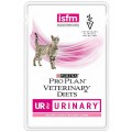 Veterinary Diets UR Salmon St/Ox Влажный корм для кошек при мочекаменной болезни, с Лососем / Purina Pro Plan (Италия,Франция)