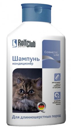 Шампунь для длинношерстных пород кошек / Rolf Club (Россия)