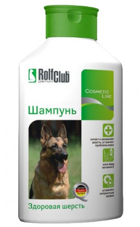 "Здоровая шерсть", шампунь для собак / Rolf Club (Россия)