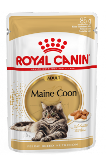 Maine Coon Adult кусочки в соусе, влажный корм для Мейн Кунов / Royal Canin (Франция)