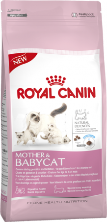 Mother and Babycat, rорм для котят от 1 до 4 месяцев / Royal Canin (Франция)