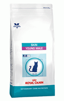 Skin Young Male, корм для молодых кастрированных котов / Royal Canin (Франция)