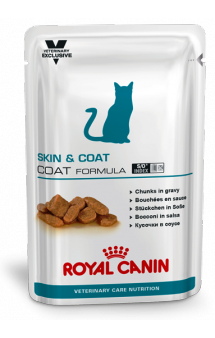 Skin & Coat formula,корм для стерилизованных кошек с чувствительной кожей / Royal Canin (Франция)