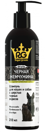 Черная жемчужина, шампунь для собак и кошек Черных окрасов / Royal Groom (Россия)
