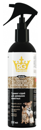 Груминг-спрей с Протеином и Норковым маслом / Royal Groom (Россия)