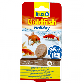 купить корм для золотых рыбок на время отпуска