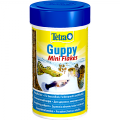 Tetra Guppy Mini Flakes, корм для гуппи и живородящих карпозубых, мини-хлопья / Tetra (Германия)