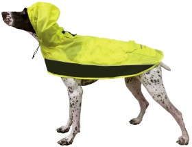 Pooch Pocket® Raincoat, Дождевик для собаки, с сумкой / Ultra Paws (США)