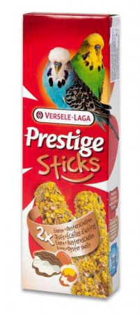 Prestige Sticks, палочки с яйцом и ракушечником для волнистых попугаев / Versele-Laga (Бельгия)