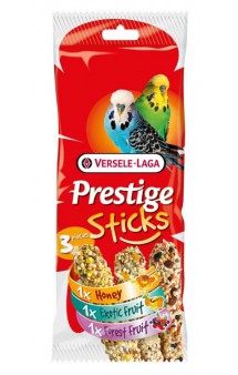 Prestige Sticks Mix, палочки с медом, фруктами и ягодами для волнистых попугаев / Versele-Laga (Бельгия)