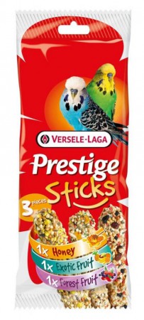 Prestige Sticks Mix, палочки с медом, фруктами и ягодами для волнистых попугаев / Versele-Laga (Бельгия)