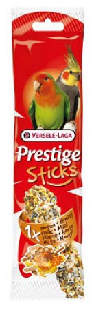 Prestige, палочки с орехами и медом для средних попугаев / Versele-Laga (Бельгия)