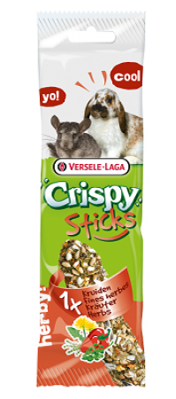 Crispy, палочки с травами для кроликов и шиншилл / Versele-Laga (Бельгия)