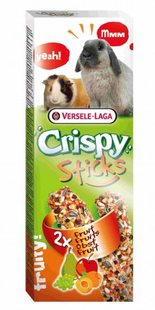 Crispy, палочки с фруктами для кроликов и морских свинок / Versele-Laga (Бельгия)